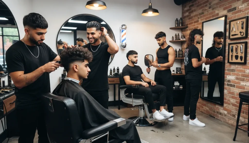 Burst Taper Fade: Styles, Cost & What to Ask Barber 5 Best burst taper fade styles with different textured, curly, afro, mullet, and mohawk tops