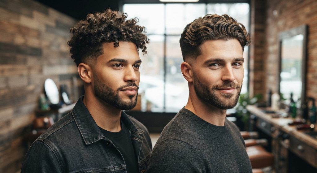 Blowout Taper Textured Fringe: The Complete Barber's Guide 10 Curly hair