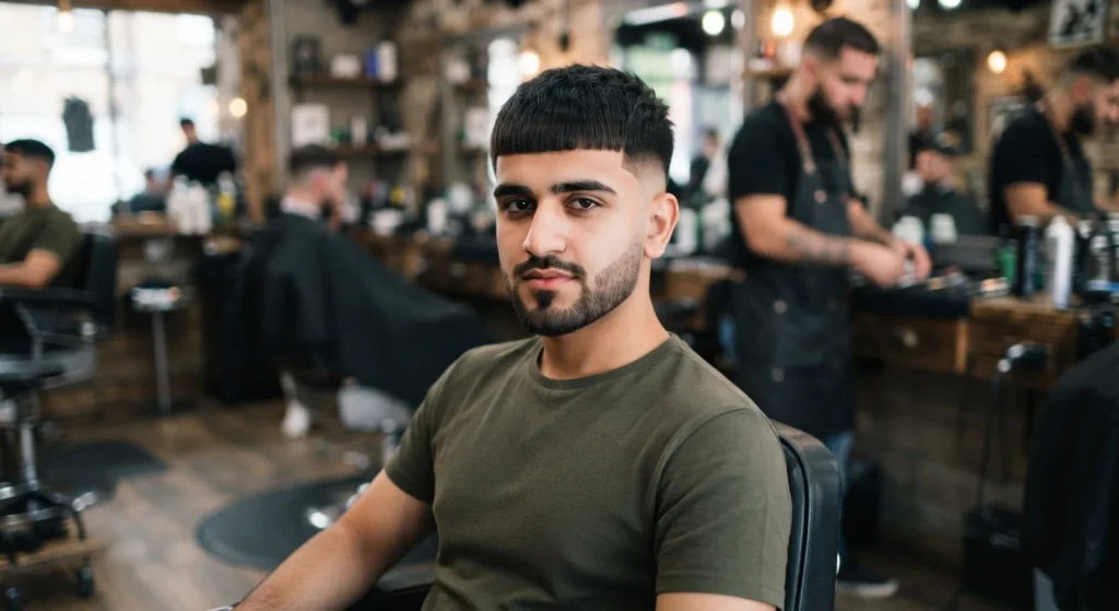 35 Best Haircuts for Men with Straight Hair 2026 Guide 7 Edgar cut.