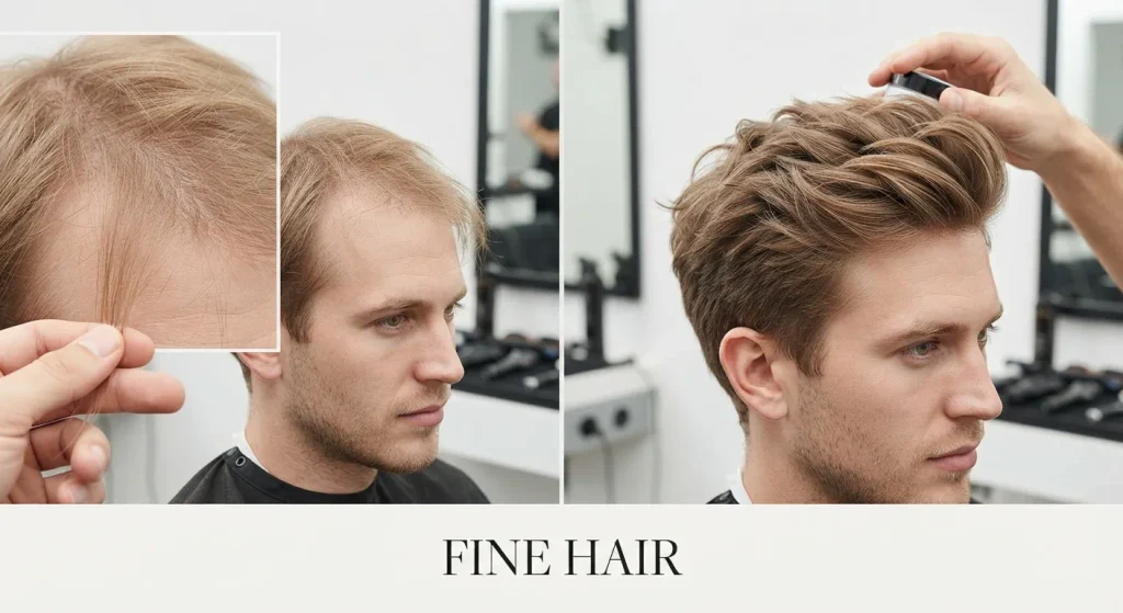 Blowout Taper Textured Fringe: The Complete Barber's Guide 12 Fine hair 2