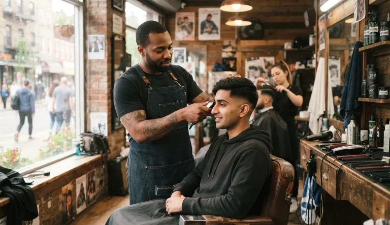 Low Taper Haircut for Men: Styles, Guards and Barber Tips 2026 13 Low taper haircut with a clean, gradual blend around the ears and neckline.