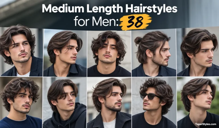 Medium Length Hairstyles for Men: 38 Cuts and How to Choose Yours 13 Medium length hairstyle for men