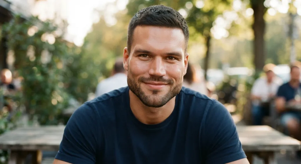 Low Taper Fade for Straight Hair: The Complete Guide 2026 8 Low taper fade for men with square face