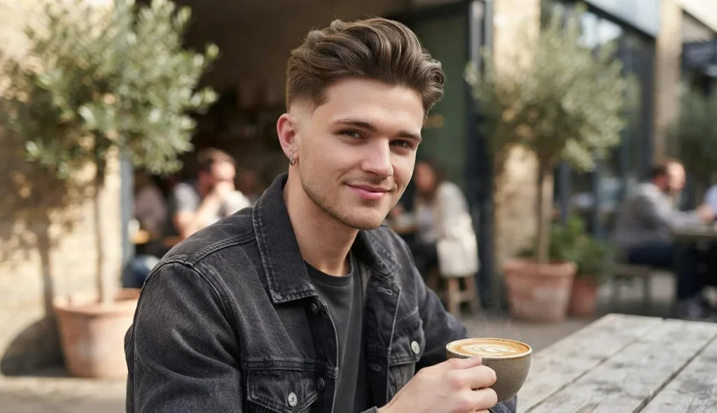 Low Taper Fade Modern Mullet Haircut: The Complete 2026 Guide 3 Low taper fade modern mullet on straight hair with longer layered back