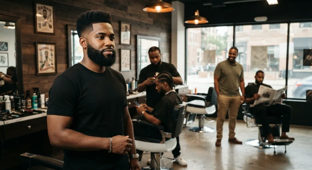 High Taper Fade: What to Ask For, How It Grows Out, and What It Really Costs 2 Taper vs fade haircut comparison showing different fade placements
