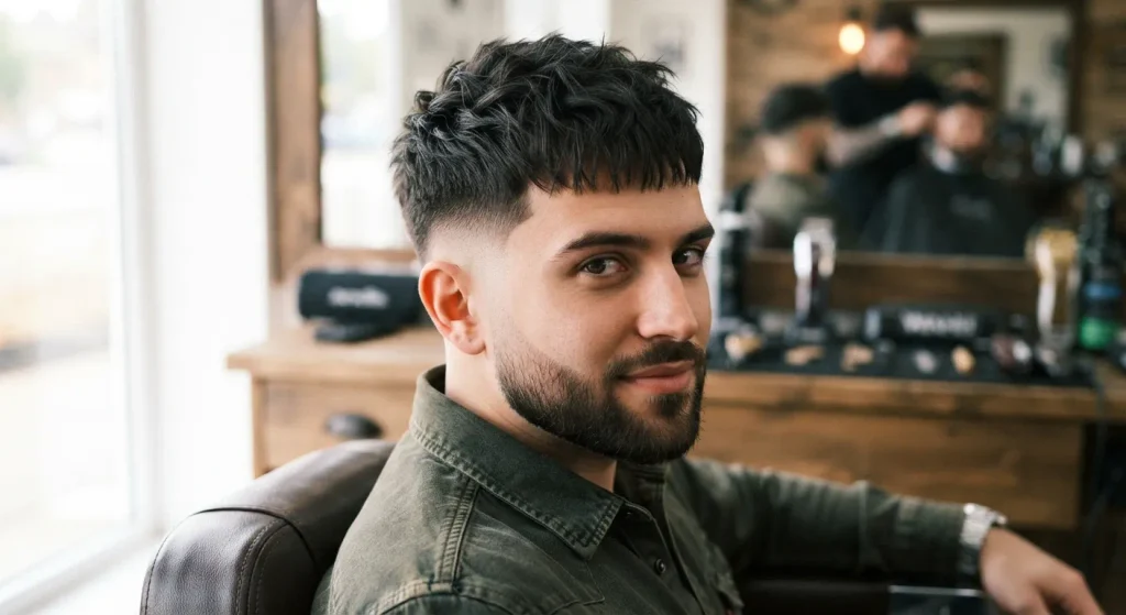 High Taper Fade for Black Male: 12 Styles, Cost, Real Guide 2026 17 Textured Crop Taper Fade