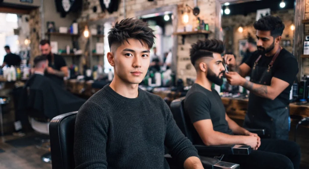 35 Best Haircuts for Men with Straight Hair 2026 Guide 14 Textured undercut haircut for men with straight hair