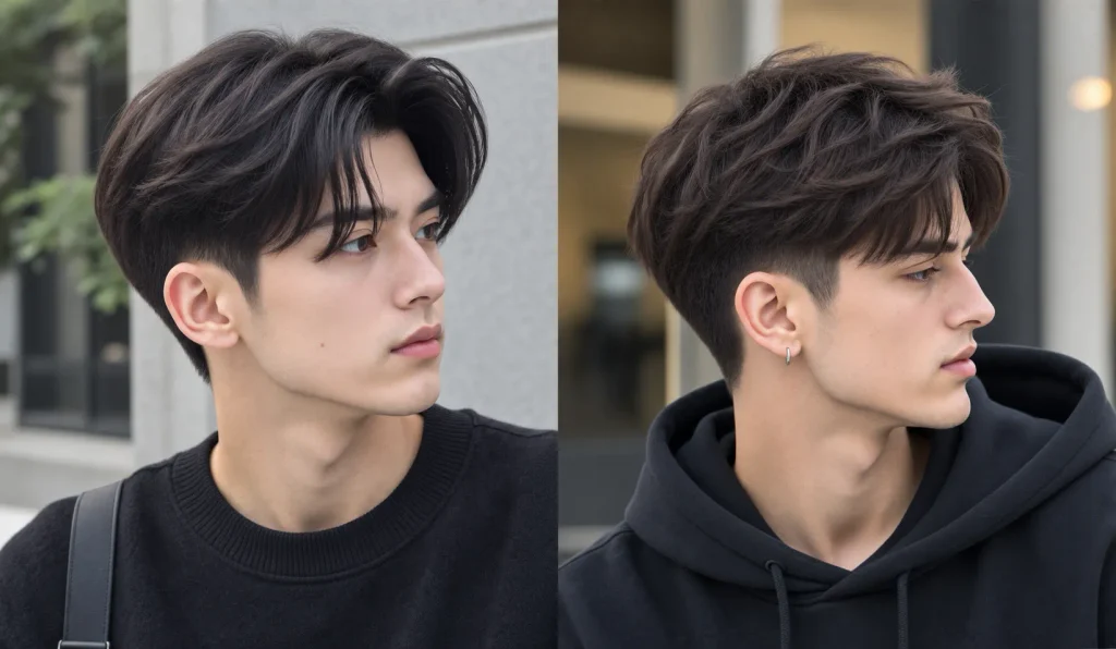 35 Best Haircuts for Men with Straight Hair 2026 Guide 6 Two Block Haircut for Men