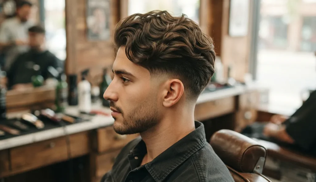 Blowout Taper Textured Fringe: The Complete Barber's Guide 9 Blowout taper textured fringe for wavy hair