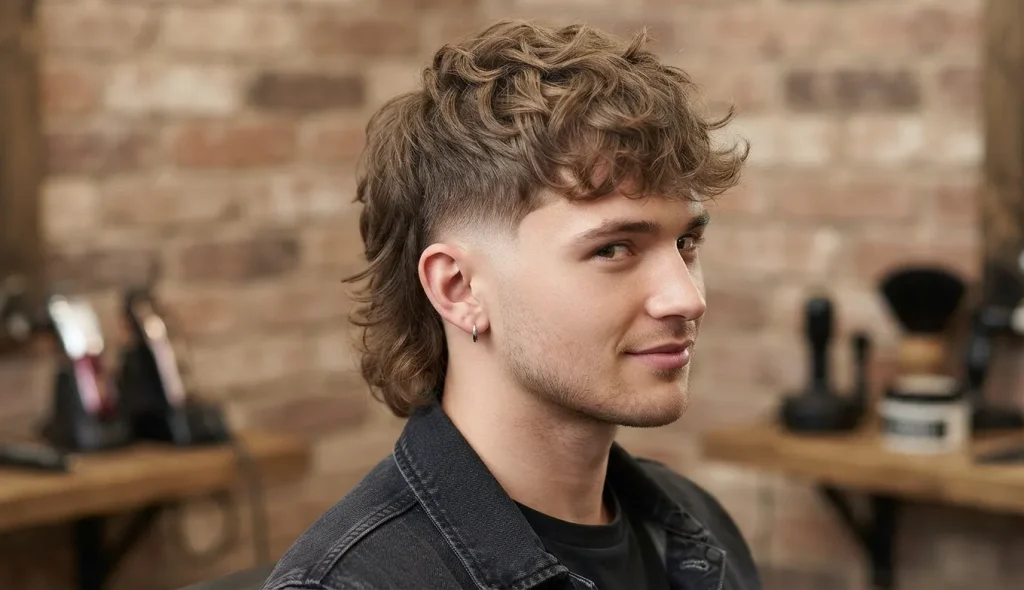 Low Taper Fade Modern Mullet Haircut: The Complete 2026 Guide 2 Low taper fade modern mullet haircut with tapered sides and longer layered back
