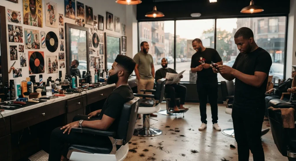 High Taper Fade: What to Ask For, How It Grows Out, and What It Really Costs 3 High taper fade haircut showing a high taper around the temples and neckline